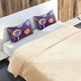 thumbnail image 5 of Yayeee Pillowcase Queen Size Set of 2 Satin Wrinkle Resistant Pillow Case, Candy Carnival, 5 of 8