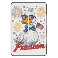 thumbnail image 3 of Patriotic Duck Freedom Fireworks Summer Fun Outdoor Picnic Blanket, Foldable Waterproof Beach Mat, Portable Beach Blanket for Beach Camping, Hiking, Family Concerts, 3 of 8