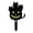 A003- Clear (C), variant on Yard Decoration Black Cat Jack O Lantern Single Piece Halloween Outdoor Spooky Theme Garden DecorforLawnandEntryway