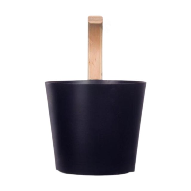 Contenedor de almacenamiento para cubo y cucharón de sauna, cubo de baño de 5 l, barril de bañera, equipo de sauna, juego de accesorios para baño de