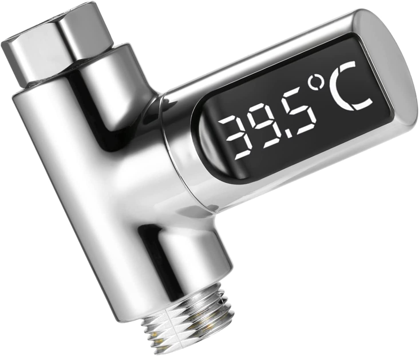 Digital Water Thermometer, 585°C Shower Thermometer SelfGenerating
