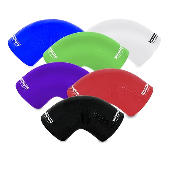 Mishimoto 2.5", 90 Degree Coupler, Blue