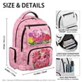 thumbnail image 7 of Jeiento Kids School Backpack for Girls 17 Inch Large Capacity Water-Resistant Polyester Bookbag Cute Axolotl Lightweight Daypack for Elementary School Travel Hiking, 7 of 7