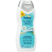 Coppertone Coppertone Clearly Sheer Faces Sunscreen Lotion, SPF 30, 5 oz