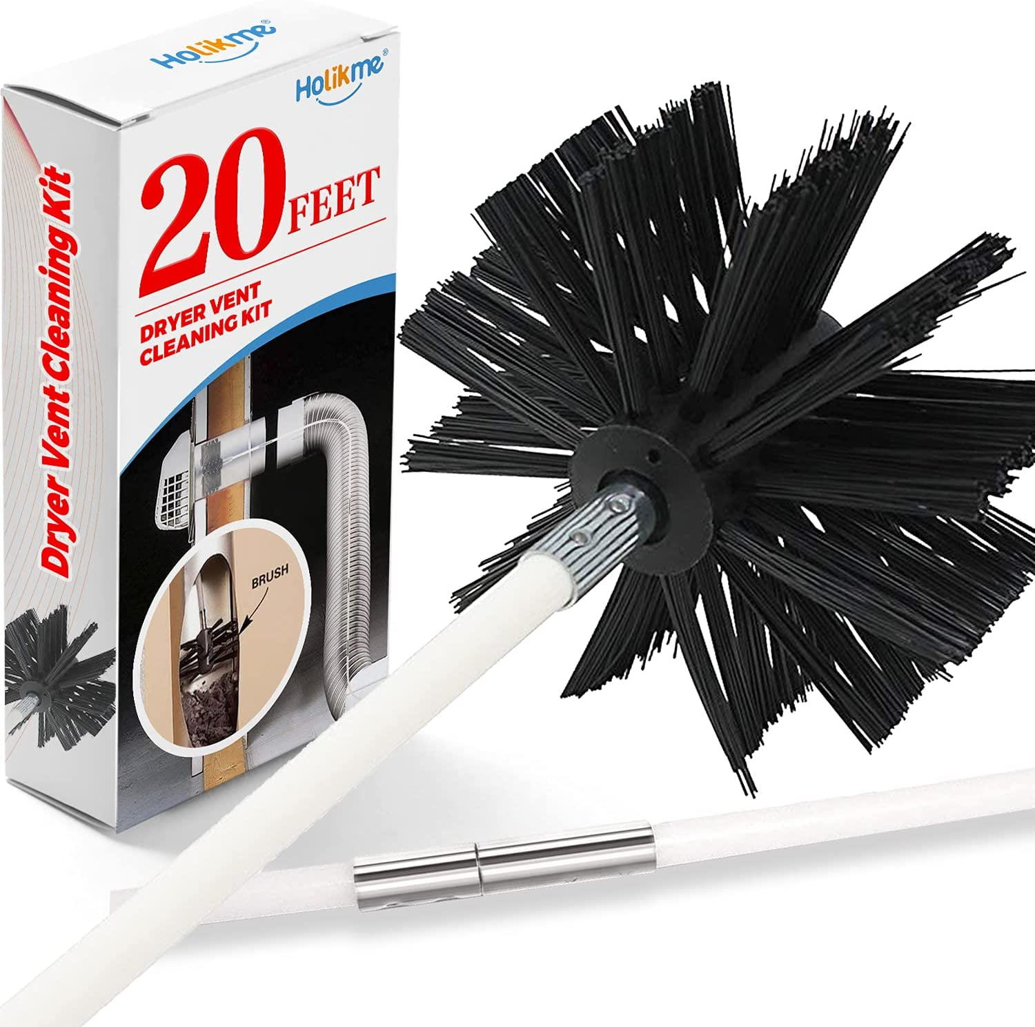 lint brush for dryer duct