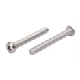 thumbnail image 2 of M4x40mm 304 Stainless Steel Button Head Hex Socket Cap Screws Bolts 55pcs, 2 of 4