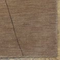 thumbnail image 6 of Rugsotic Carpets Hand Knotted Wool Area Rug 6'7''x9'10'' Light Brown Geometric Rectangle Indoor Rug for Living Room, Bedroom Antimicrobial L00645, 6 of 10