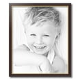thumbnail image 2 of ArtToFrames 20" x 24" Mahogany and Gold Slope Picture Frame, 20x24 inch Brown MDF Poster Frame (WOM-4447), 1 Pack, 2 of 8