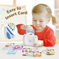 Talking Flash Cards for Toddlers 15 Clear Voice & Thick Cards & Easy