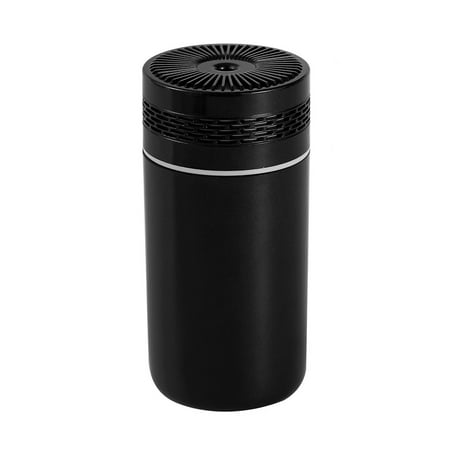 

Christmas Clearance! QLEICOM Humidifiers for Bedroom 320ml Portable Small Cool Mist Humidifiers USB Powered with LED Light Humidifiers for Home Office Car Bedroom Nursery Indoor (Black)