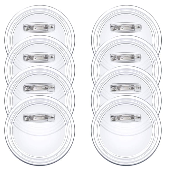 Kit para hacer botones BIGNC Bignc, juego de 20 alfileres transparentes para manualidades