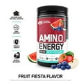 thumbnail image 2 of Optimum Nutrition, Essential Amino Energy Plus UC-II Collagen Powder, Fruit Fiesta, 9.5 oz, 30 Servings, 2 of 3