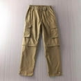 thumbnail image 3 of Cargo Pants for Men 2025 Outdoor Quick Dry Straight Leg Convertible Zip Off Combat Pants with Pockets Mens Trousers, 3 of 8