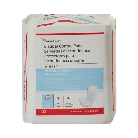Cardinal Health Bladder Control Pads Regular, Pack, 22 Count