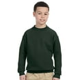 thumbnail image 2 of Jerzees Youth NuBlend Pull Over Hooded Sweatshirt, S, Royal, 2 of 2