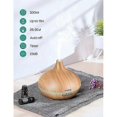 thumbnail image 5 of 26-27 550ml Aromatherapy Essential Oil Aroma Diffuser, with Adjustable Mist Mode Humidifier, Ultrasonic Aroma Diffuser with Auto Shut Off Function, in, 5 of 5