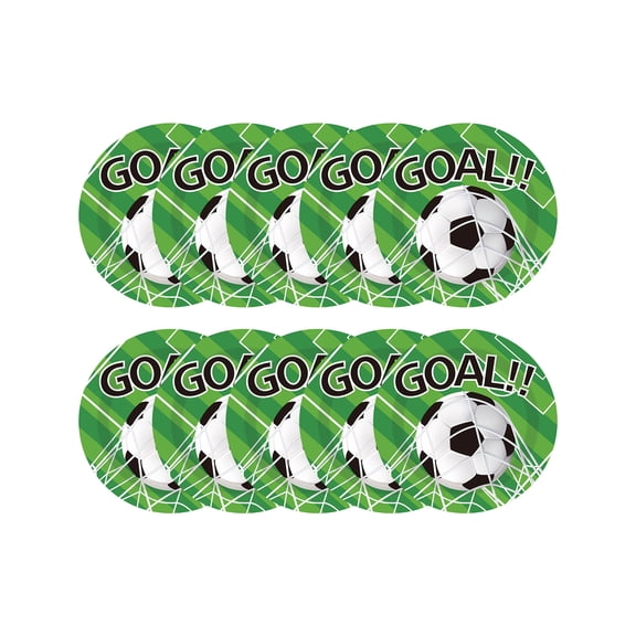 HuiXinOu Football Party Decorations Kit - 9 Inch Paper Plates and Cutlery Sets for Sports Themed Birthday Bash, Tailgating, Game Day Supplies for Fans, Teams