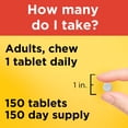 thumbnail image 4 of Suplemento de vitamina C masticable Nature Made, 500 mg, 150 tabletas, 4 of 8