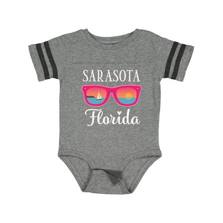 

Inktastic Sarasota Florida Summer Trip Gift Baby Girl Bodysuit