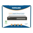 thumbnail image 5 of Intellinet 16-Port Gigabit Ethernet Switch, 5 of 6
