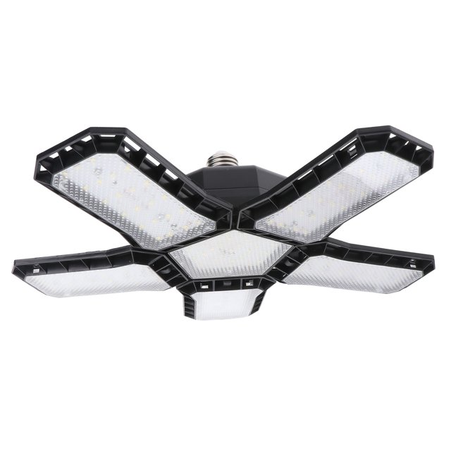 Five LED Panels Design Garage Light Deformable Garage Ceiling Light (80W,Global)