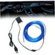 thumbnail image 1 of Tira de Luces Led para Coche, Alimentación Usb, Color Azul Neón, Iluminación Ambiental Interior | Controlador Usb Silencioso, Tira El Flexible de 1 M, Fácil Instalación | Ideal para Coches, Dormitori, 1 of 6