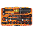 thumbnail image 6 of Klein Tools KNECT Essential Pass Through Impact Socket Set, SAE, Metric, 28-Piece, 6 of 6