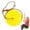 Yellow, variant on 10.6 Inch Tree Swing,Single Disc Seat and Adjustable Climbing Rope Set for Backyard,Easy Installation Outdoor Swing,Up to 220lbs,Heavy Duty Treehouse and Outdoor Playground Accessories