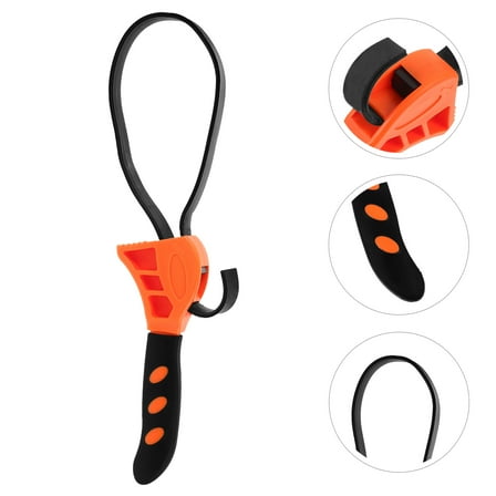 BRIGHTFUFU Compact Strap Wrench Plumbing for Travel Use 1Pcs