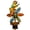 PARADISE PARRPT HEAD PARADISE WASTIN AWAY AGAIN A, variant on 18'' Solar Powered Hawaiian Parrot Tiki Totem Light, 2026 New Tiki Paradise Cocktail Accent Lamp for Yard Luau Tropical Decor, Summer Halloween Decorations