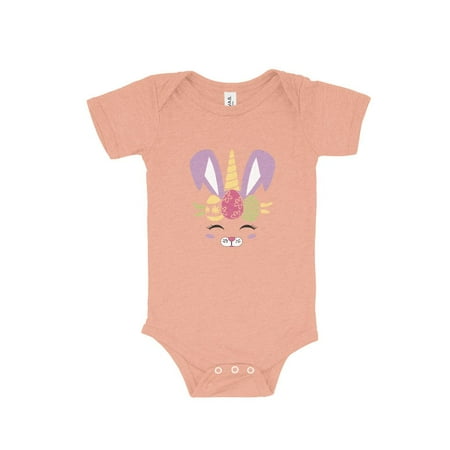

Unicorn Easter Baby Triblend Onesie