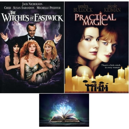 The Witches of Eastwick & Practical Magic 2 DVD Set Includes Bonus Glossy Print Art Card