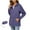 Purple, variant on Womens Rain Jacket Rainproof Jacket for Waterproof and Zipper Jacket Long Sleeve Hooded Jacket Raincoat Jacket with Pockets, Size S-2XL