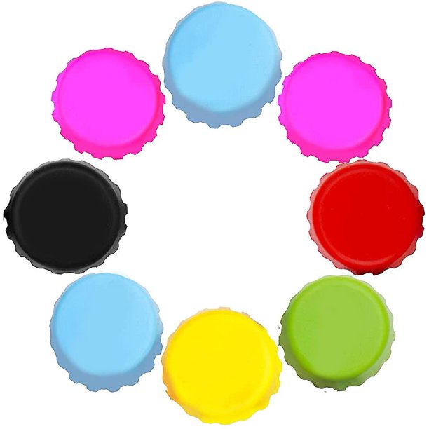 12 piezas de tapa de botella de silicona YONGSHENG colorido