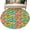 Emerald Green, variant on Watercolor Flip Flop Entryway Rug 2'x3' Non Slip Front Door Mats, Ocean Beach Slippers Summer Entrance Rugs Indoor Outdoor Carpet, Washable Floor Mats Small Area Rug for Bedroom Kitchen