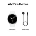 thumbnail image 2 of Samsung Galaxy Watch8 Aluminum Smartwatch 40mm Bluetooth – Plata (2025), 2 of 2