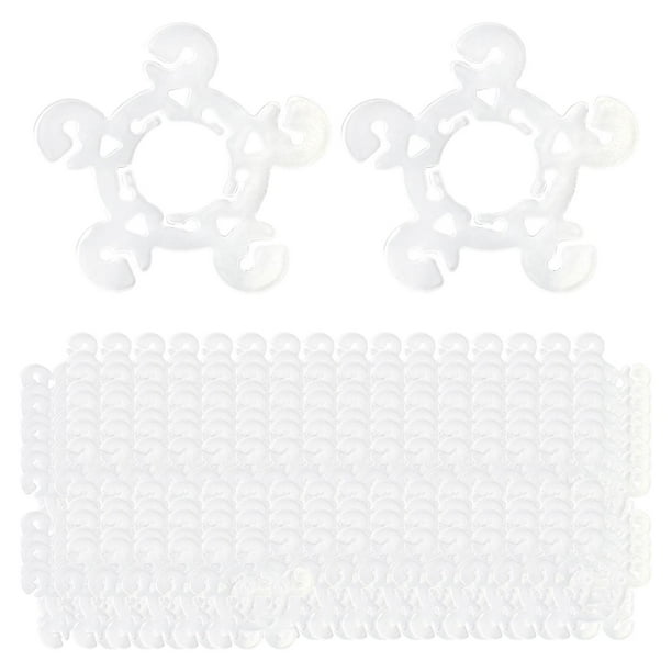 100 clips para globos, soporte duradero para globos para fiestas, cumpleaños y Año Nuevo. Estilo B 108 pulgadas