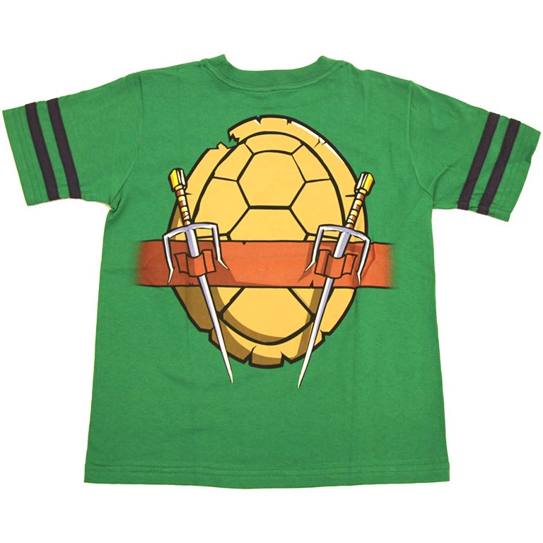 TMNT Striped Sleeves Boys Costume T-shirt