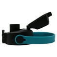 thumbnail image 5 of New Redesigned Aquatix 21 ounce FlipTop Bottle Cap with Removable TURQUOISE Strap Handle, 5 of 6