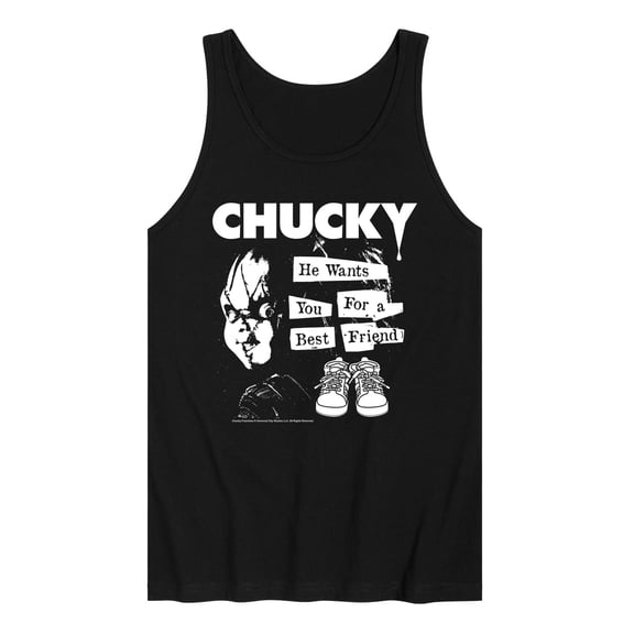 Chucky - Magazine - Men's Sleeveless Graphic Tank