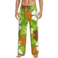 thumbnail image 2 of Picia St. Patrick's Day3 Mens Soft Woven Cotton Elastic Waistband Sleep Pajama Pant Lounge Sleep Pant With Pockets And Drawstring-Large, 2 of 9