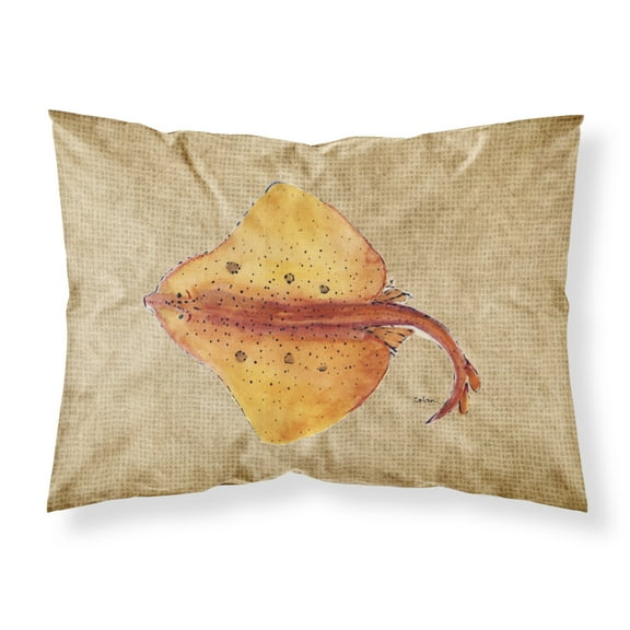 Blonde Ray Stingray Fabric Standard Pillowcase