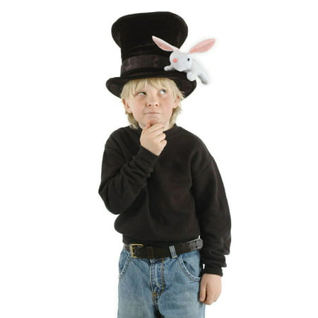 Magician with Rabbit Child Costume Hat