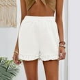 thumbnail image 2 of Ketyyh-chn99 Shorts Women Beach Shorts for Women High Waist Shorts Casual with Pocket White,2XL, 2 of 5