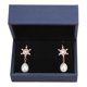 thumbnail image 2 of Pendientes de perlas, pendientes de perlas, pendientes de perlas de agua dulce selectas, pendientes de boda diseñados para el futuro, 2 of 14
