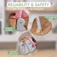 thumbnail image 5 of Folding Wooden Kitchen Helper Tower for Toddlers – Safe & Compact Learning Step Stool, Ages 18 Months+, 5 of 9