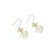 thumbnail image 2 of Aretes Colgantes Florales, Lazo, Perla Falsa, Aretes Colgantes con Acentos Brillantes para Mujeres, Niñas, 2 of 8