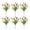 C, variant on Artificial Lavender Foxtail Grass, UV Resistant Fake Wheat Grass Shrubs, Faux Outdoor Greenery Stems for Garden Patio Porch Vase Decor,6PC,13.8 IN.
