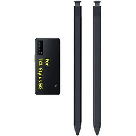 YJJSKEJI Stylus Pen Replacement for TCL Stylus 5G Pen Compatible with TCL Stylus 5G Stylus Pen T779W Version Touch Pen (2PCS Pen/Black)