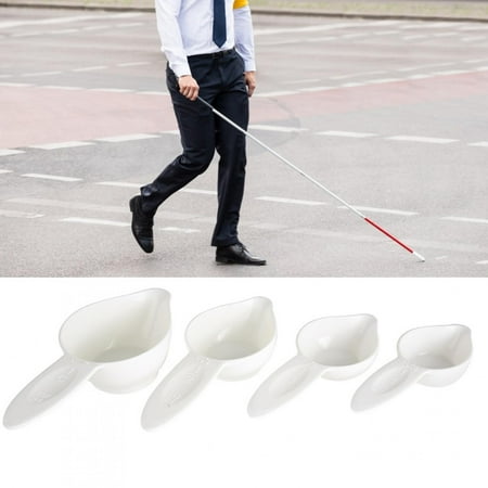 

Amonsee 4Pcs/Set Portable Braille Measuring Spoon Cup Kitchen Cooking Baking Tool Accessory Measuring Spoon